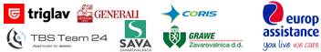 Sodelujemo z: Triglav, Generali, Coris, Europ Assistance, TBS Team 24, Sava, Grawe